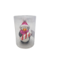 Pingwinek z cukierkiem bombka szklana