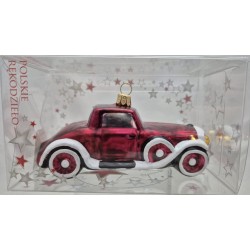 auto retro bombki szklane