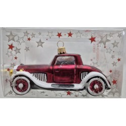 auto retro bombki szklane