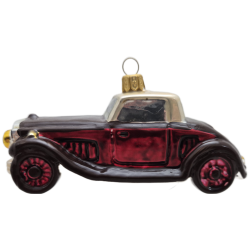 auto retro bombki szklane