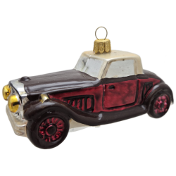 auto retro bombki szklane