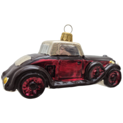auto retro bombki szklane