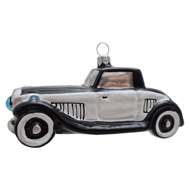 auto retro bombki szklane
