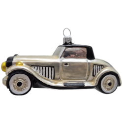 auto retro bombki szklane