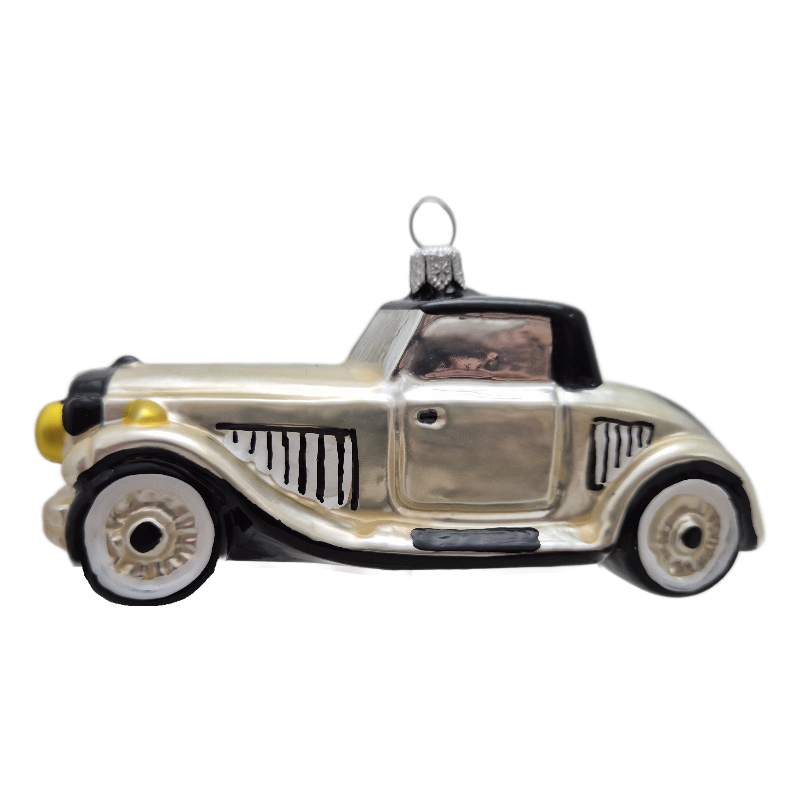 auto retro bombki szklane