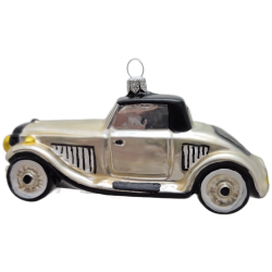 auto retro bombki szklane