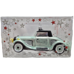 auto retro bombki szklane