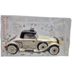 auto retro bombki szklane
