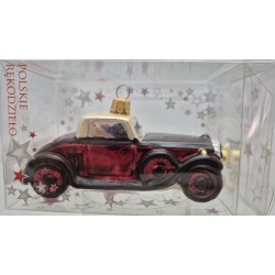 auto retro bombki szklane