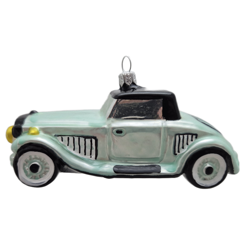 auto retro bombki szklane