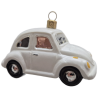 AUTO samochodzik  bombka szklana stojący oraz wiszący
