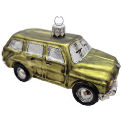 AUTO JEEP bombka szklana