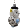 sowa LOTOS-duo BOMBKI Koźmin Wlkp Polskie Szkło hand made ornaments