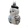 sowa LOTOS-duo BOMBKI Koźmin Wlkp Polskie Szkło hand made ornaments