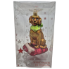 piesek LOTOS-duo BOMBKI Koźmin Wlkp Polskie Szkło hand made ornaments