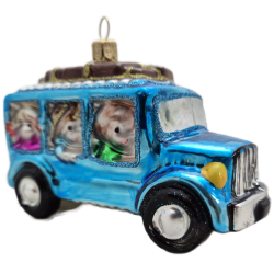 auto retro bombki szklane