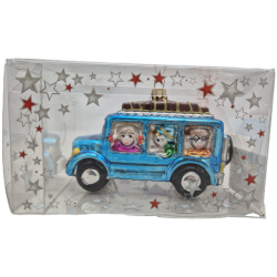 auto retro bombki szklane