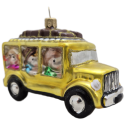auto retro bombki szklane