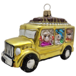 auto retro bombki szklane