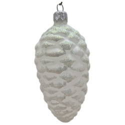 SZYSZKA DUŻA  bombka szklana