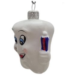 ZĄB  bombka szklana