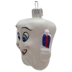 ZĄB  bombka szklana