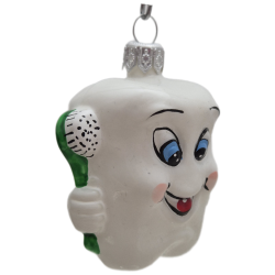 ZĄB  bombka szklana