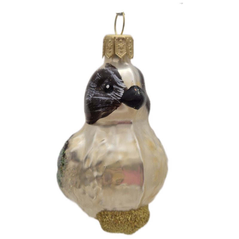 ptaszek LOTOS-duo BOMBKI Koźmin Wlkp Polskie Szkło hand made ornaments
