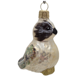 ptaszek LOTOS-duo BOMBKI Koźmin Wlkp Polskie Szkło hand made ornaments
