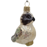 ptaszek LOTOS-duo BOMBKI Koźmin Wlkp Polskie Szkło hand made ornaments