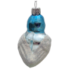 ptaszek LOTOS-duo BOMBKI Koźmin Wlkp Polskie Szkło hand made ornaments