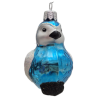 ptaszek LOTOS-duo BOMBKI Koźmin Wlkp Polskie Szkło hand made ornaments
