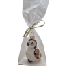 ptaszek LOTOS-duo BOMBKI Koźmin Wlkp Polskie Szkło hand made ornaments