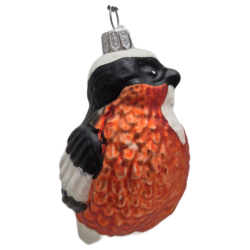 ptaszek LOTOS-duo BOMBKI Koźmin Wlkp Polskie Szkło hand made ornaments