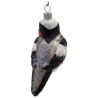 ptaszek LOTOS-duo BOMBKI Koźmin Wlkp Polskie Szkło hand made ornaments