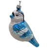 ptaszek LOTOS-duo BOMBKI Koźmin Wlkp Polskie Szkło hand made ornaments