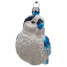 ptaszek LOTOS-duo BOMBKI Koźmin Wlkp Polskie Szkło hand made ornaments