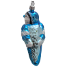 ptaszek LOTOS-duo BOMBKI Koźmin Wlkp Polskie Szkło hand made ornaments